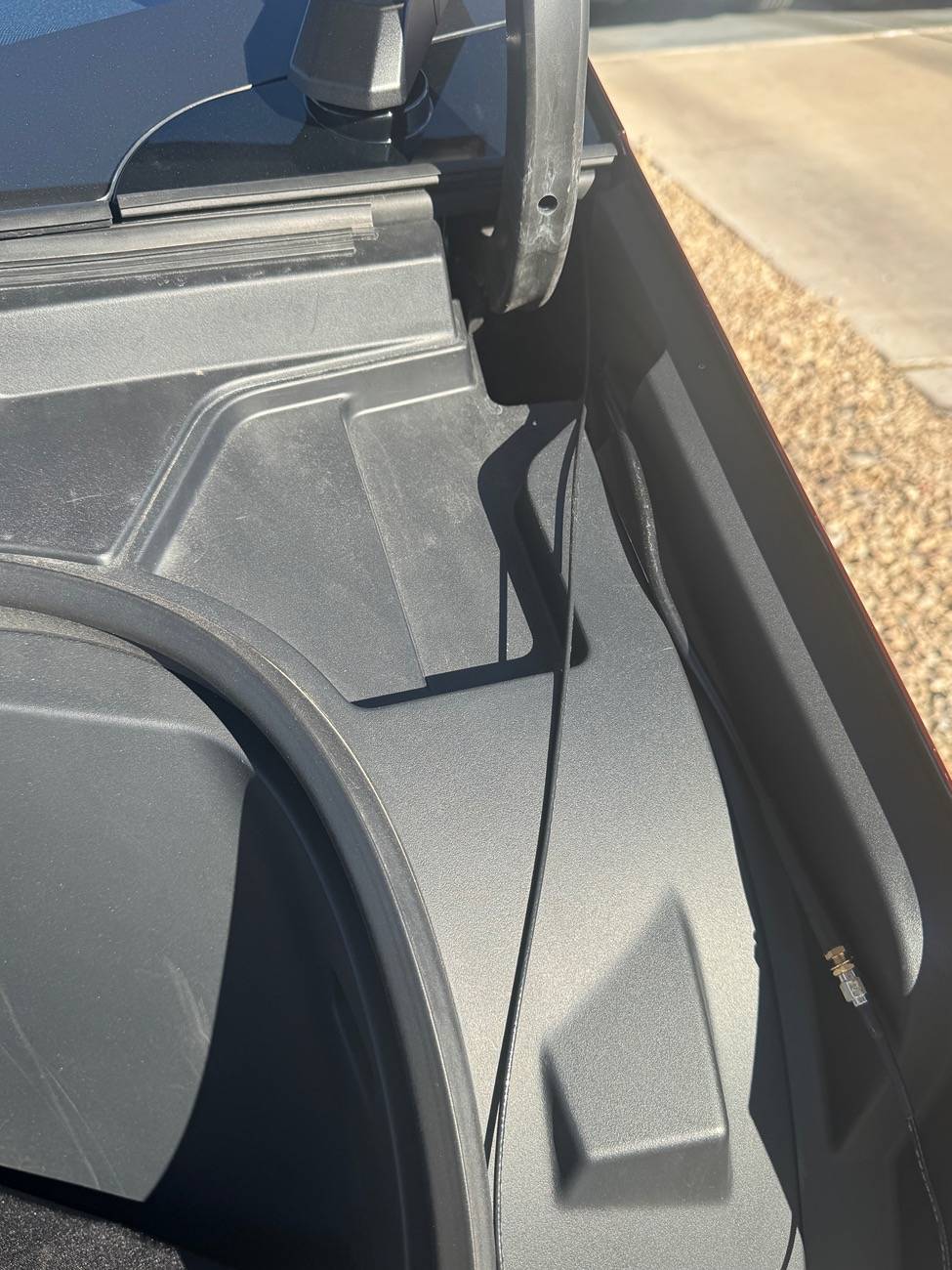 Tesla Cybertruck HAM radio antenna mount options IMG_0288