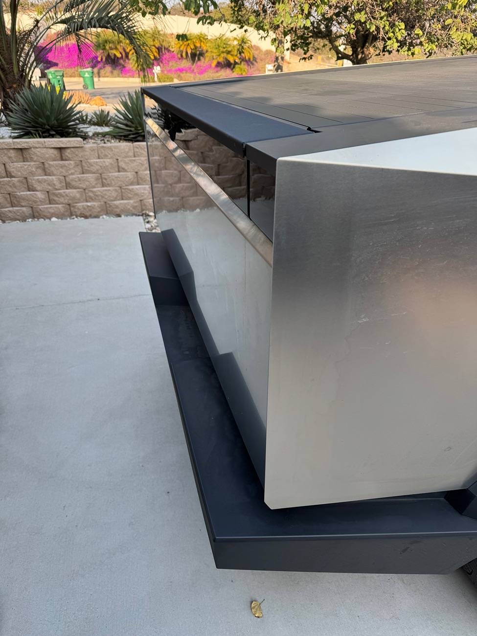 Tesla Cybertruck Stainless Steel Tailgate Cover by LuckysFabShop IMG_1025