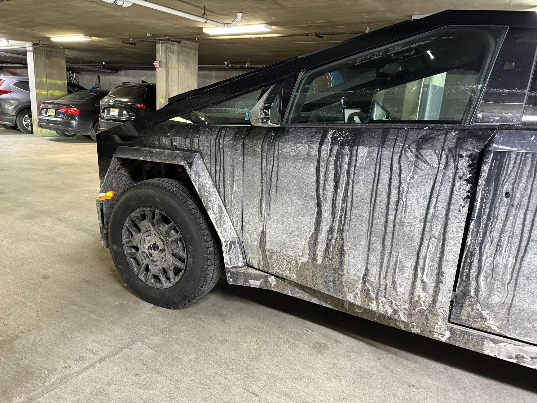Tesla Cybertruck Stock Tires, DuratracRTs and Blizzaks, oh my! IMG_8204