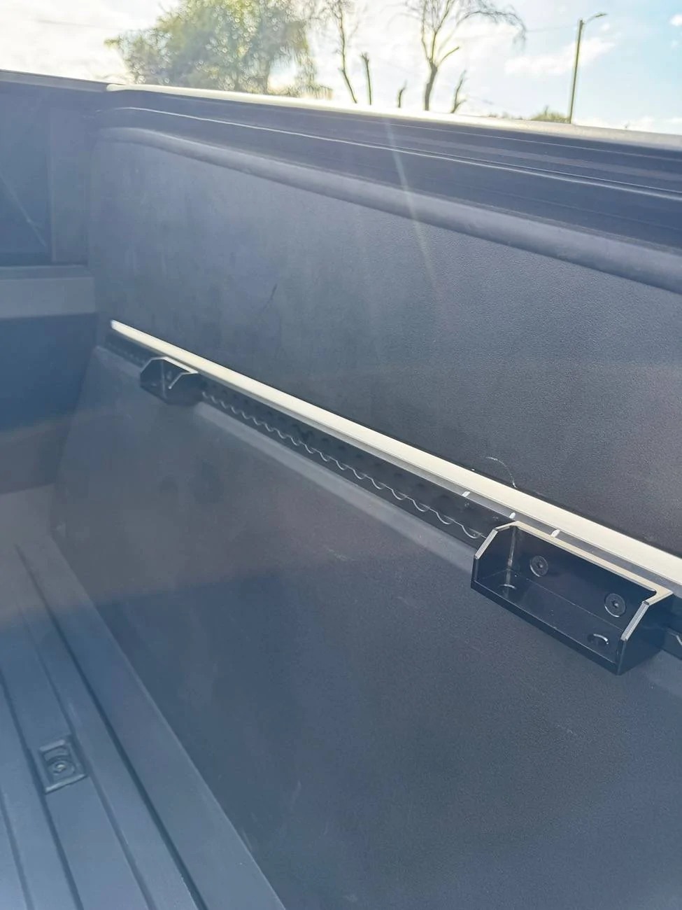 Tesla Cybertruck Cyber Tent Style - Using RTT mounted in truck bed IMG_3485