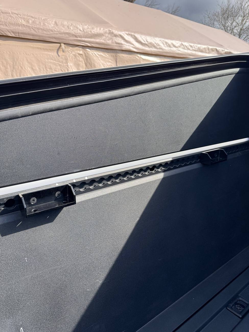 Tesla Cybertruck Cyber Tent Style - Using RTT mounted in truck bed IMG_3484.JPG