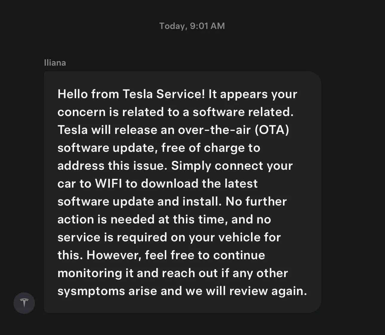 Tesla Cybertruck Tow Required from Supercharger Station (Error Code: DIRER_a149) IMG_7357