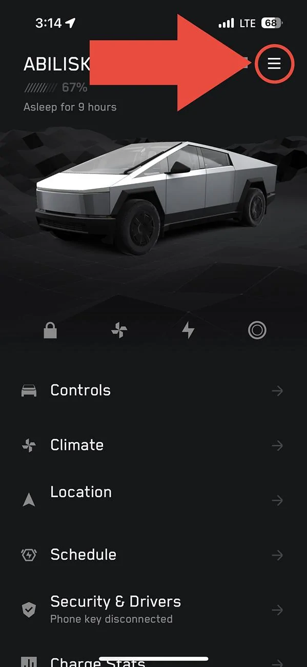 Tesla Cybertruck How to transfer my Cybertruck to new owner? IMG_8291