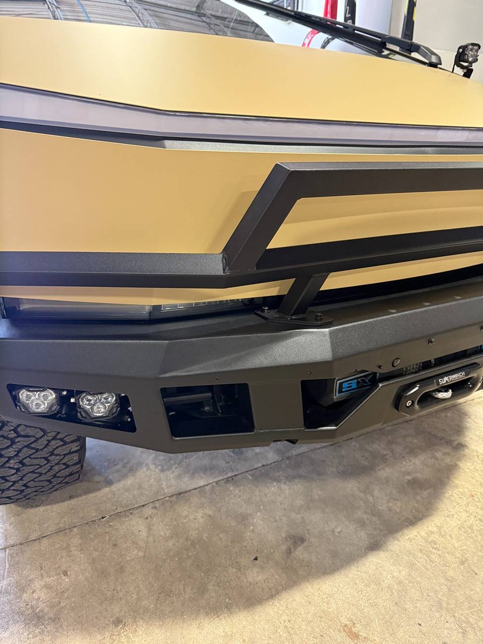 Tesla Cybertruck Introducing T Sportline CTX Extreme Duty Front Bumper with Integrated Winch (High-Output) & Lighting IMG_3146 2.JPG