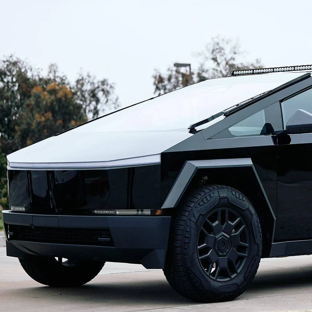 Tesla Cybertruck CYBERTRUCKco DI PPF wrap kits on sale in February! cybertruckco-cybertruck-billet-aluminum-locking-center-wheel-caps-5