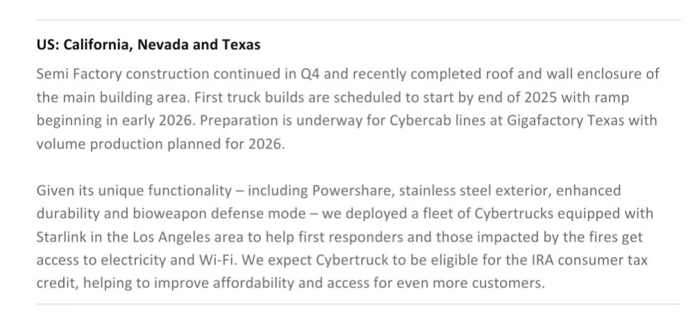 Tesla Cybertruck 2025 CyberTruck individual order that actually received the $7.5k tax credit/rebate ? SmartSelect_20250129_164407_Firefox