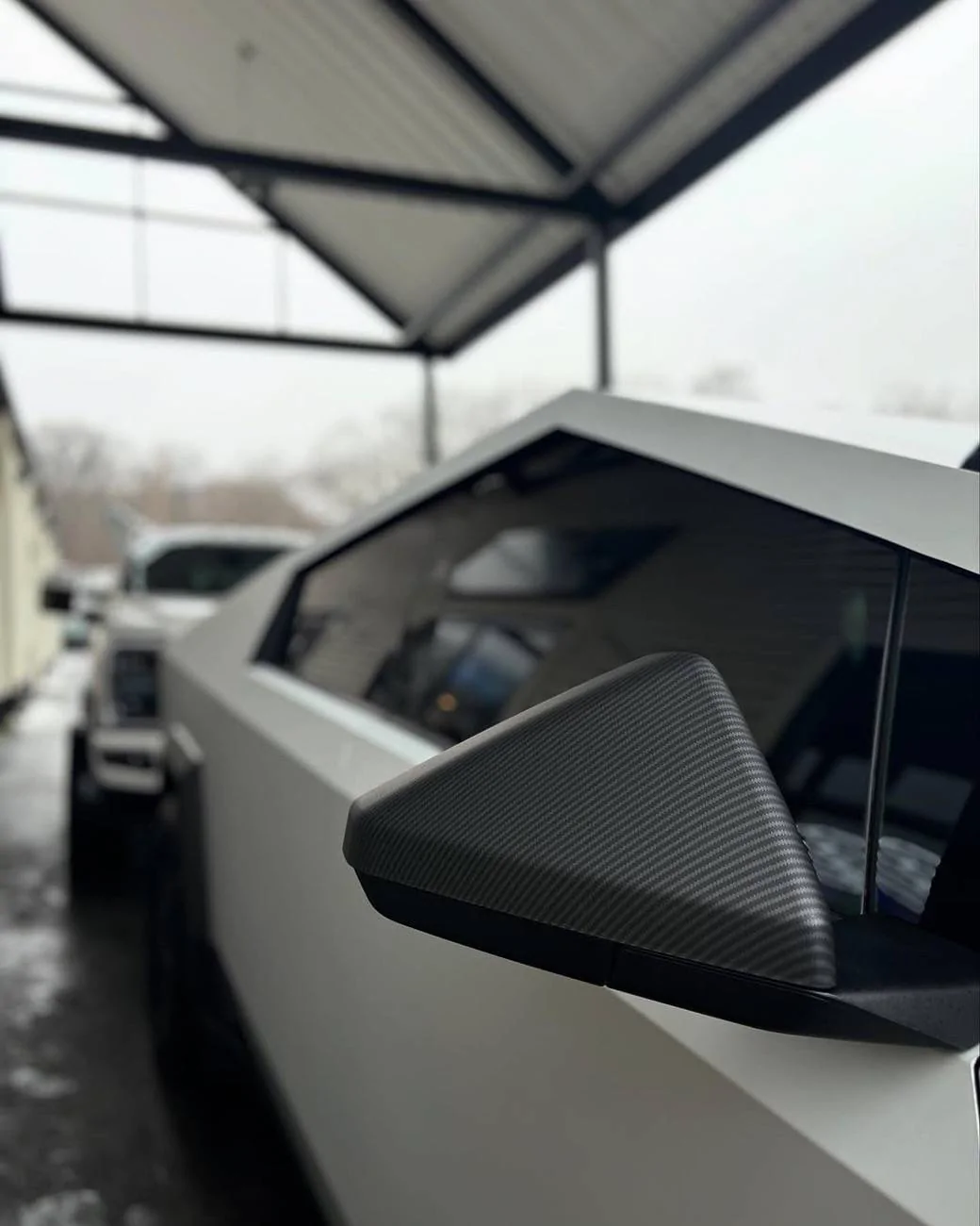 Tesla Cybertruck (PURE PPF) Satin Balloon White Cybertruck wrapped by SJ Shop CT Snapinst.app_475898960_18130852240404018_4437595300910165365_n_1080