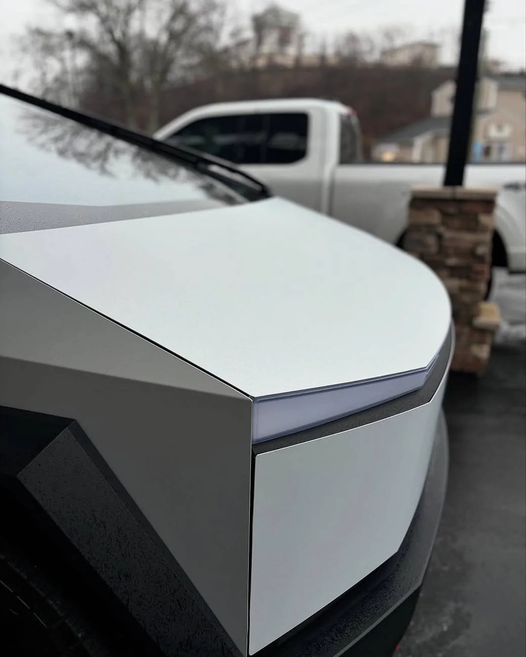 Tesla Cybertruck (PURE PPF) Satin Balloon White Cybertruck wrapped by SJ Shop CT Snapinst.app_475990102_18130852201404018_6402104853370568102_n_1080