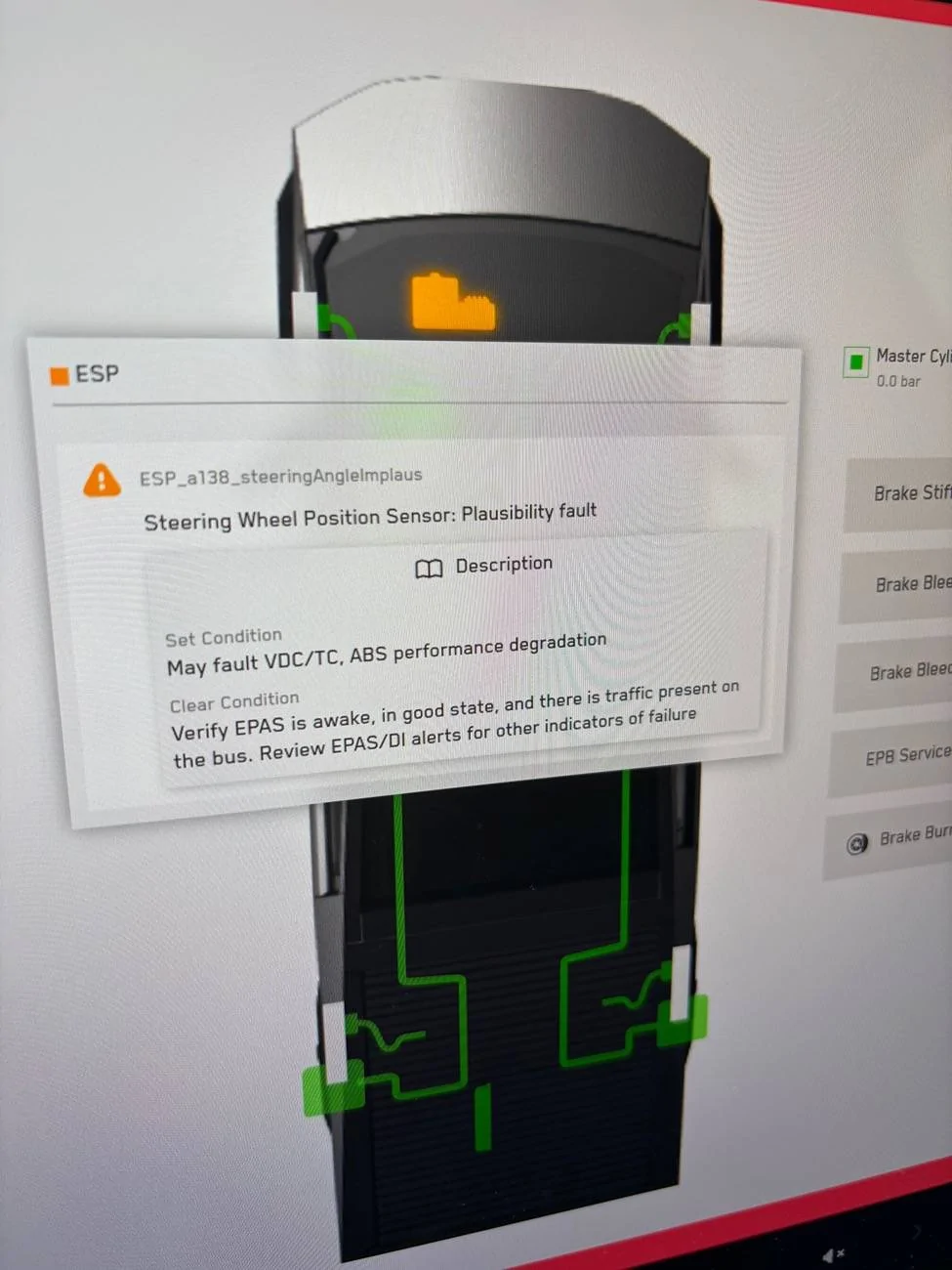 Tesla Cybertruck Alerts in service mode - is this normal?? IMG_2391