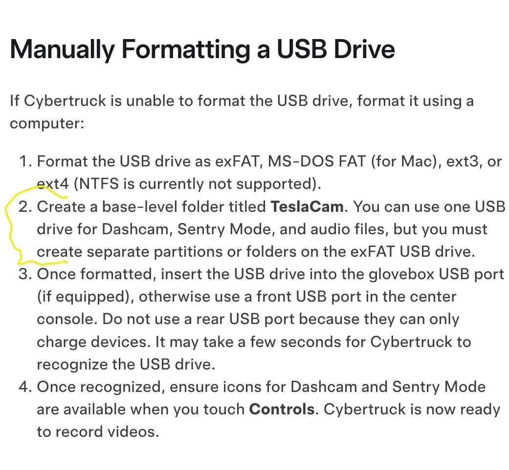 Tesla Cybertruck Anyone able to play music from UBSC in center console? Screenshot_20250131_171423_Samsung captur