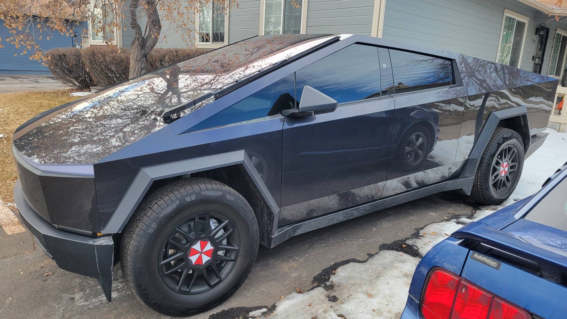 Tesla Cybertruck Center cap size V2 - Basic Core different size than All Terrain? CT-resident evil covers