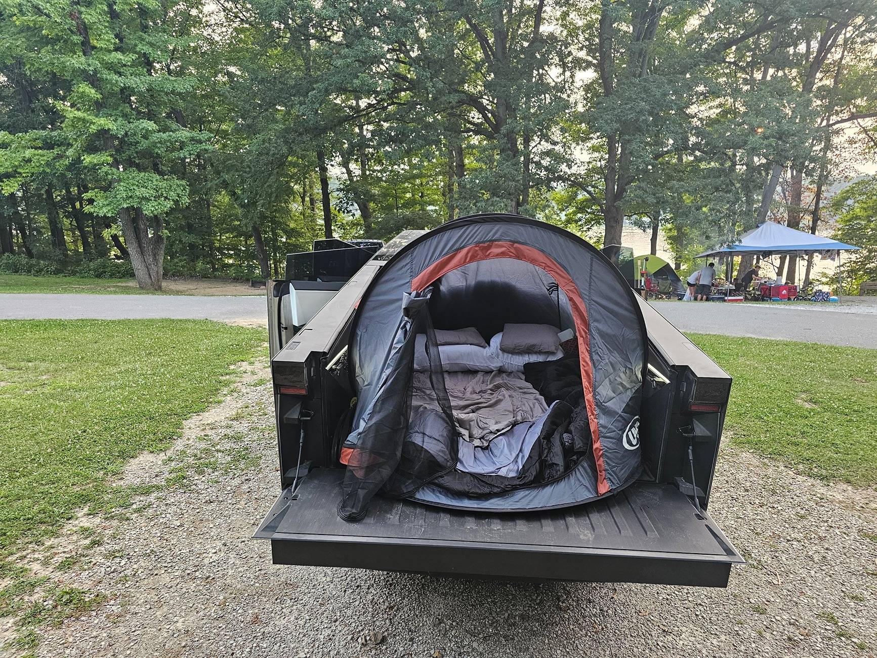 Tesla Cybertruck Mars Adventure Gear Air Mattress Review 20240726_203228