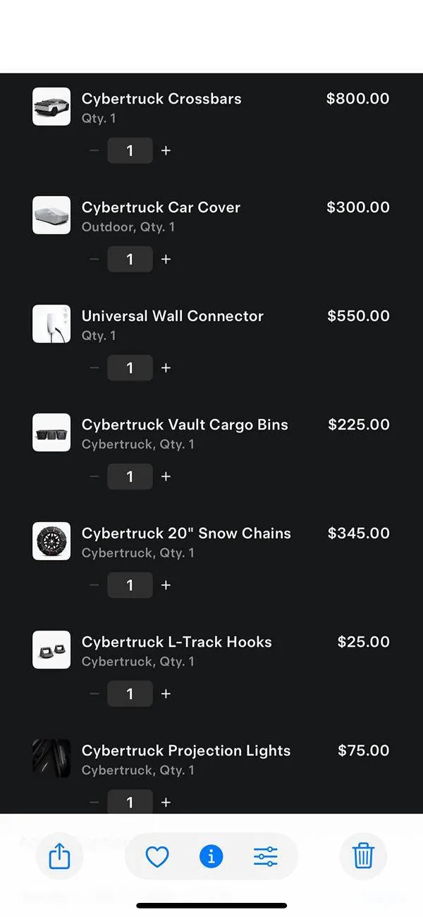 Tesla Cybertruck The $2,500 Tesla credit can be used in separate purchases, but how to get more credits? IMG_9807