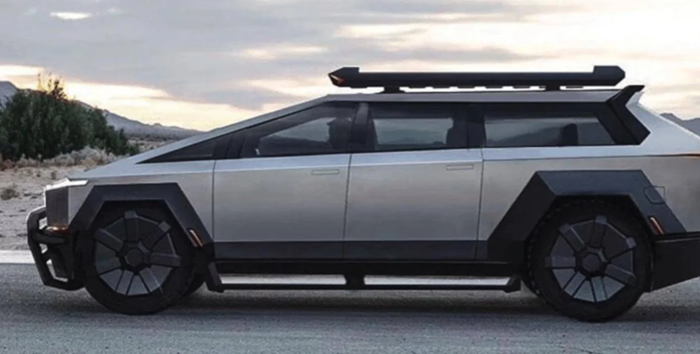 Tesla Cybertruck Cybertruck will be the last Tesla to use stainless steel exoskeleton IMG_3138