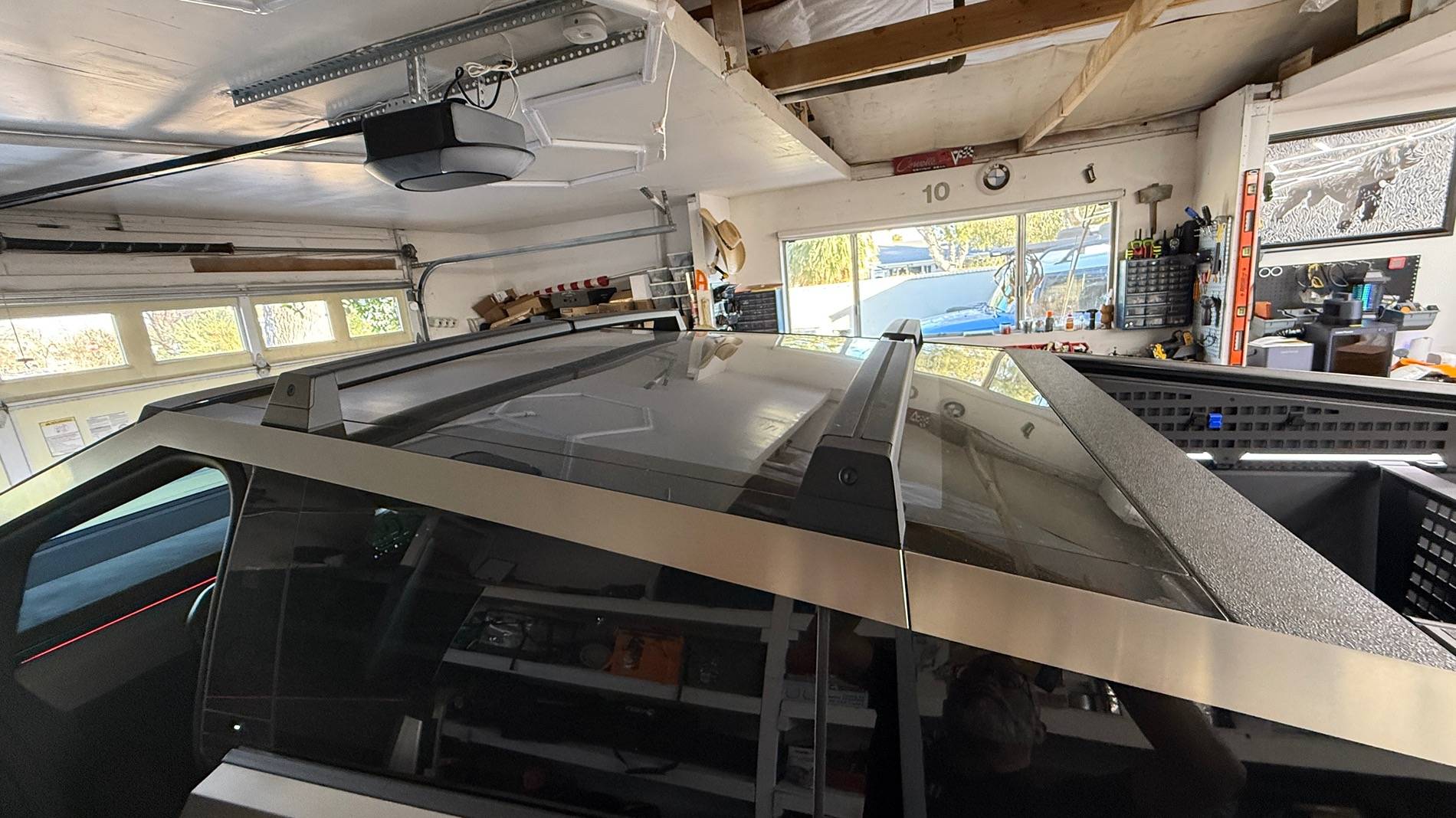 Tesla Cybertruck Mars Expedition Roof-Rack Installed! IMG_3151