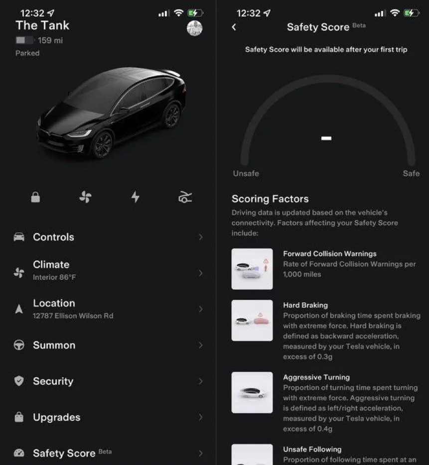 Tesla Cybertruck One Comment, One Question Regarding FSD safety-score-mobile-a