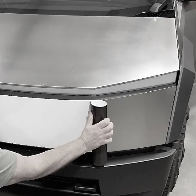Tesla Cybertruck CybertruckCovers Full Coverage Prototypes (Photos) Front Protector 5