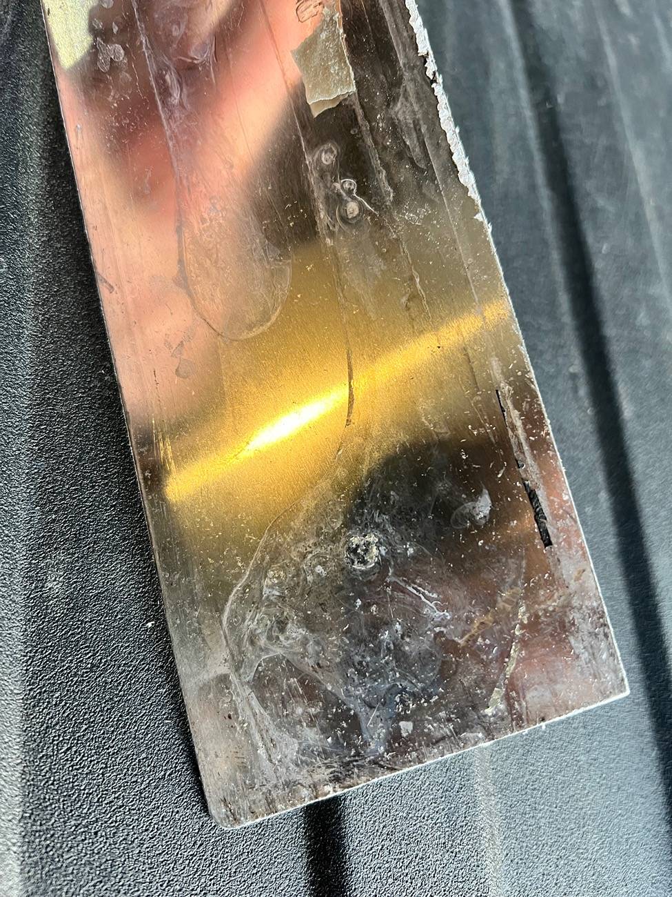 Tesla Cybertruck Dangerous Trim Issue IMG_3197
