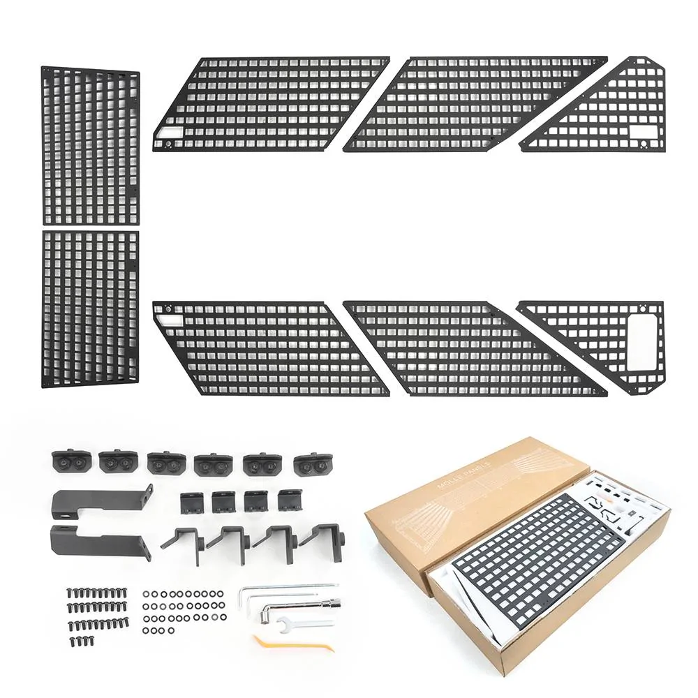 Tesla Cybertruck 8PCS Cybertruck Cargo Bed Inner Side Full Coverage Molle Panels-Tlyard 5
