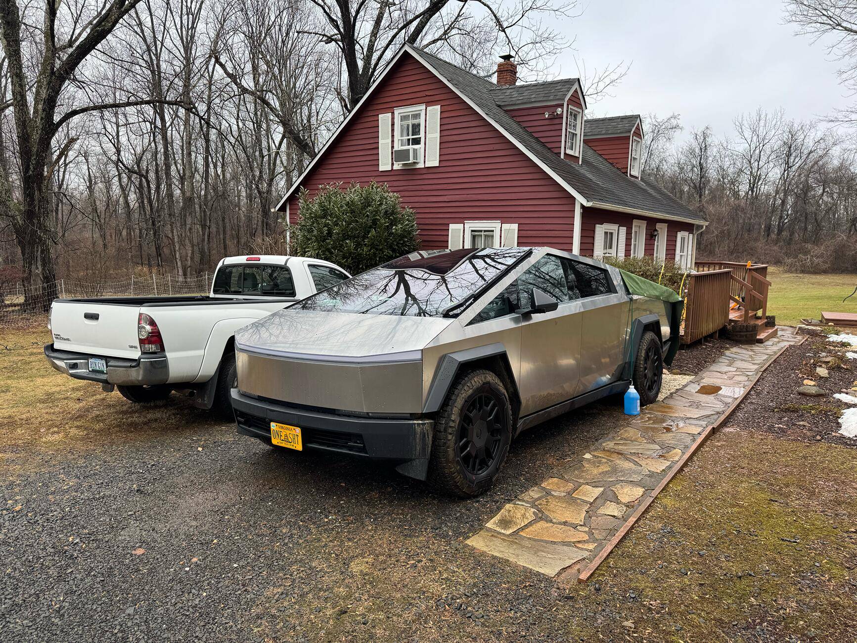 Tesla Cybertruck "Thank You, Elon" said my wife as she became a CT fan during power outage tempImage2l72jb