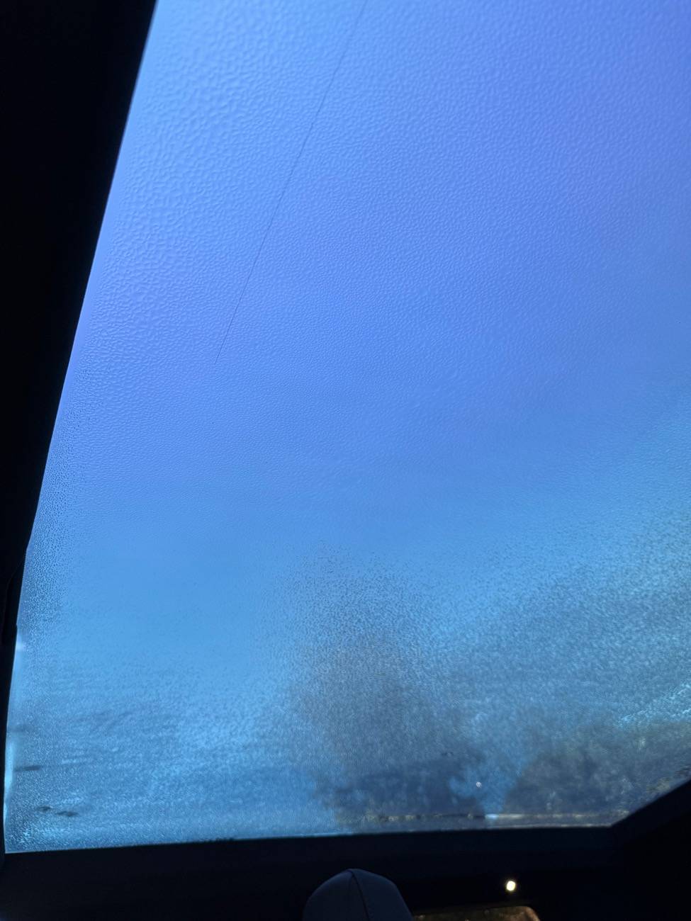 Tesla Cybertruck Rain water leaking into cab IMG_9151