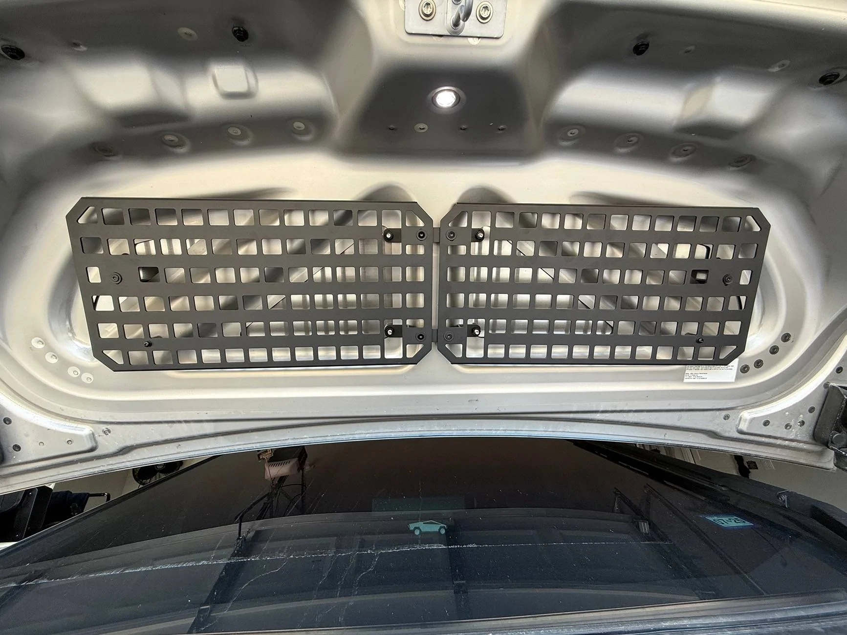 Tesla Cybertruck Tlyard Frunk Molle Panels for Tesla Cybertruck 2024 | Maximize Your Cybertruck Storage| IMG_0646