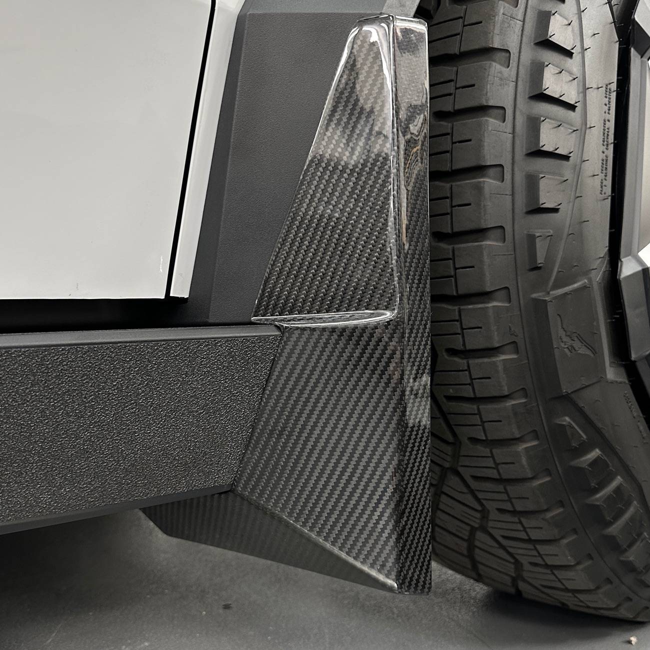 Tesla Cybertruck Dry Molded Carbon Fiber Mud Flaps coming soon (RPM Tesla) IMG_7798.JPG