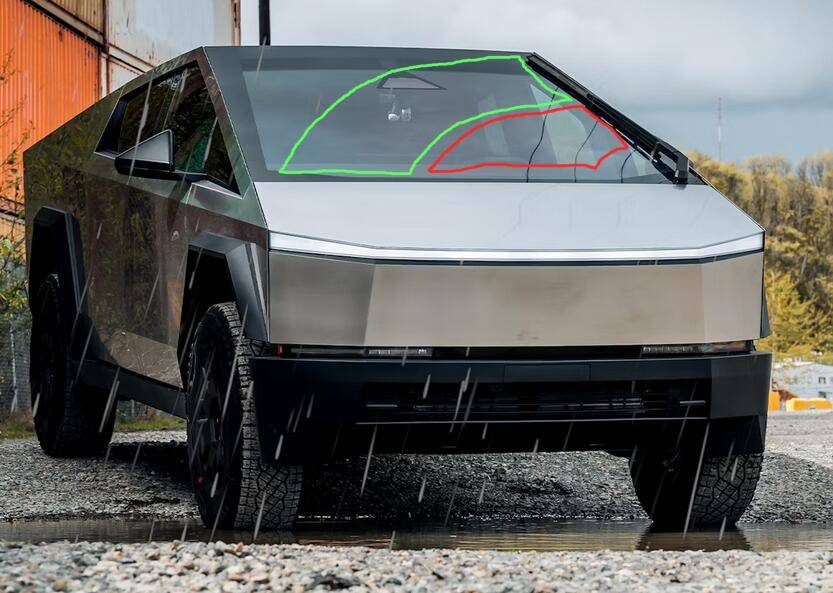 Tesla Cybertruck Does everyone’s windshield wiper suck? 1738955050731-te