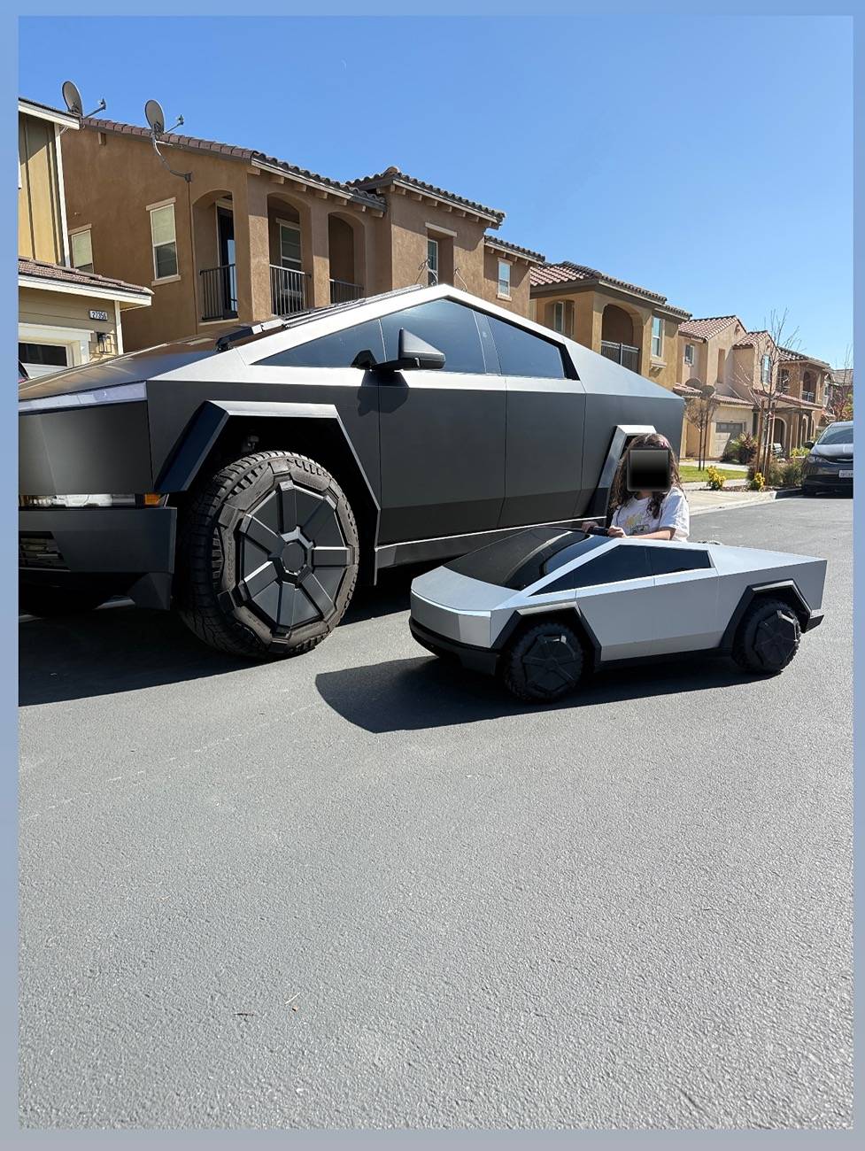 Tesla Cybertruck Kids Cybertruck Vinyl Wrap by TWRAPS IMG_2899