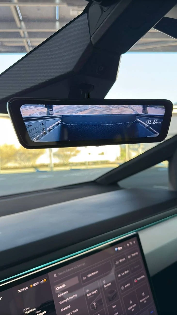 Tesla Cybertruck We add a special feature on Cybertruck - plastic cover for rear camera [by Hansshow] WhatsApp Image 2025-01-20 at 2.38.02 PM (1)