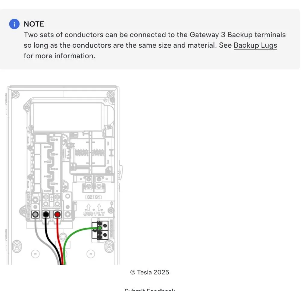 Tesla Cybertruck PowerShare Gateway New Install not working! SmartSelect_20250209_101544_Firefox