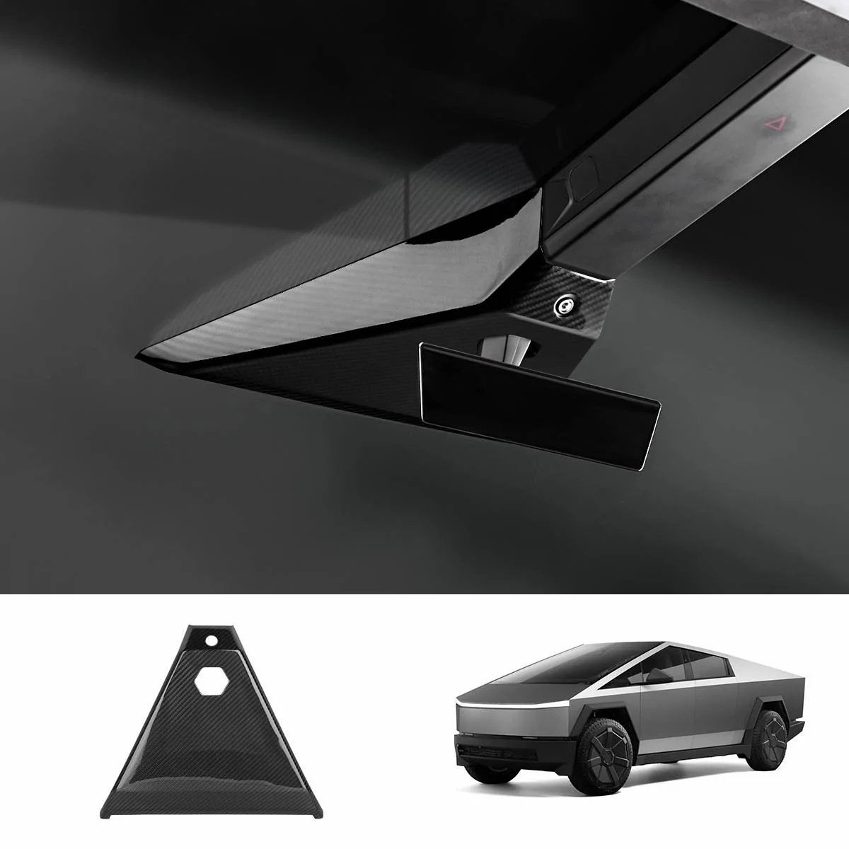 Tesla Cybertruck Upgrade Your Cybertruck With Real Carbon Fiber Accessories by Teslaunch! 🚀🔥 1 拷贝