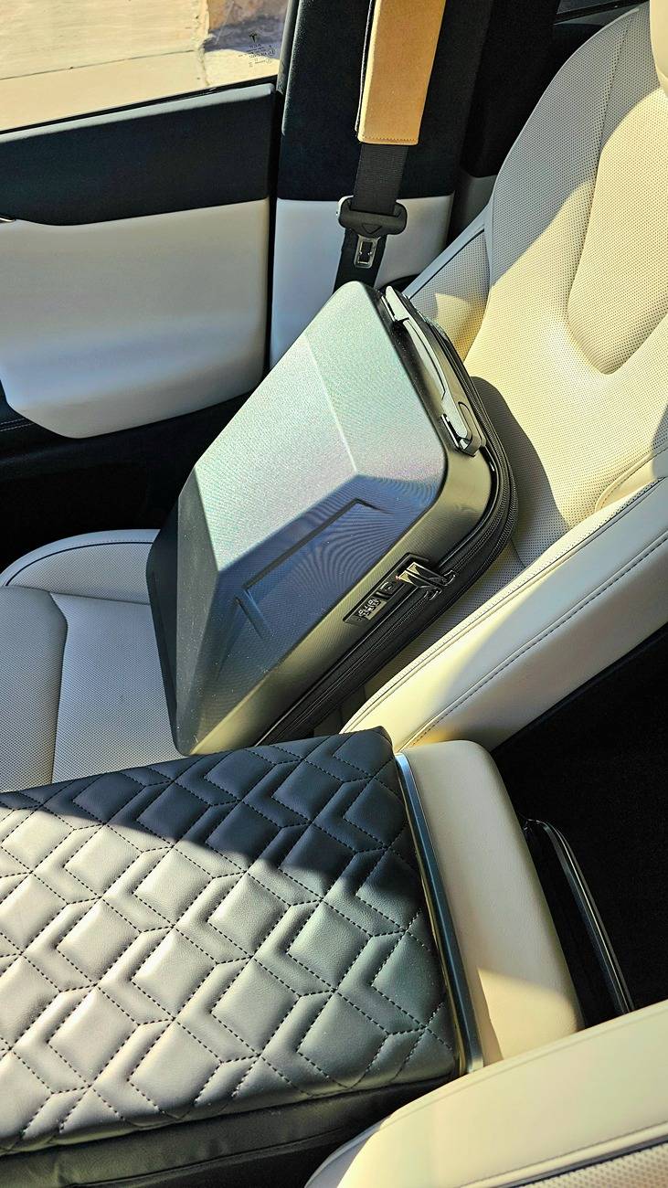 Tesla Cybertruck 🚨 CYBERBACKPACK New Product Alert 🚨 - Cybertruck Anti-Theft Backpacks, Luggage & Travel Accessories 20250209_150632