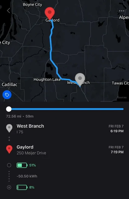 Tesla Cybertruck First Road Trip 470miles - Horrible Efficiency - Cyberbeast w Cyberwheels IMG_3848