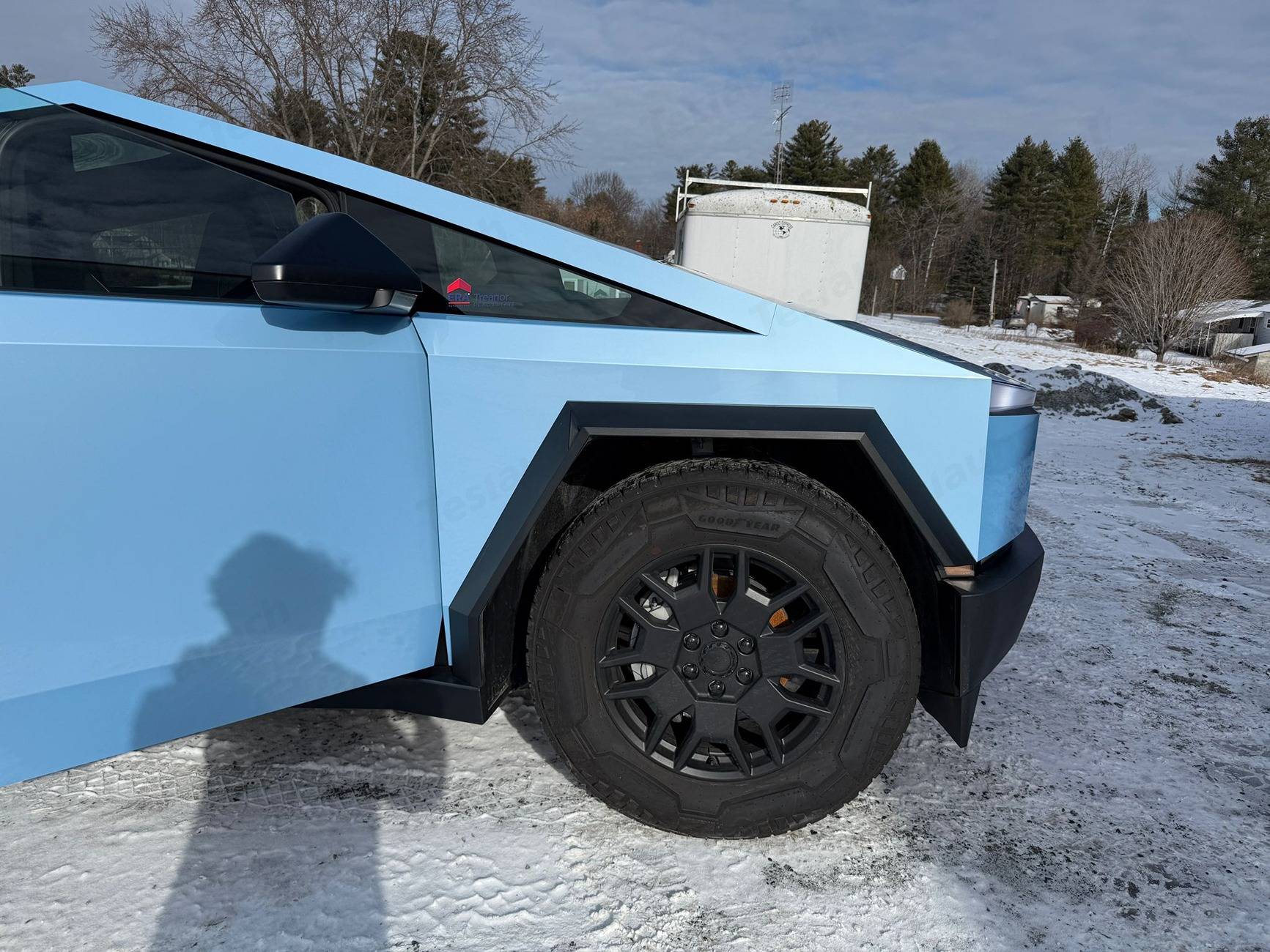 Tesla Cybertruck Show Off Your Wrapped Cybertruck!🚗✨ To Win Teslaunch DIY Color Wrap Film Giveaway 01
