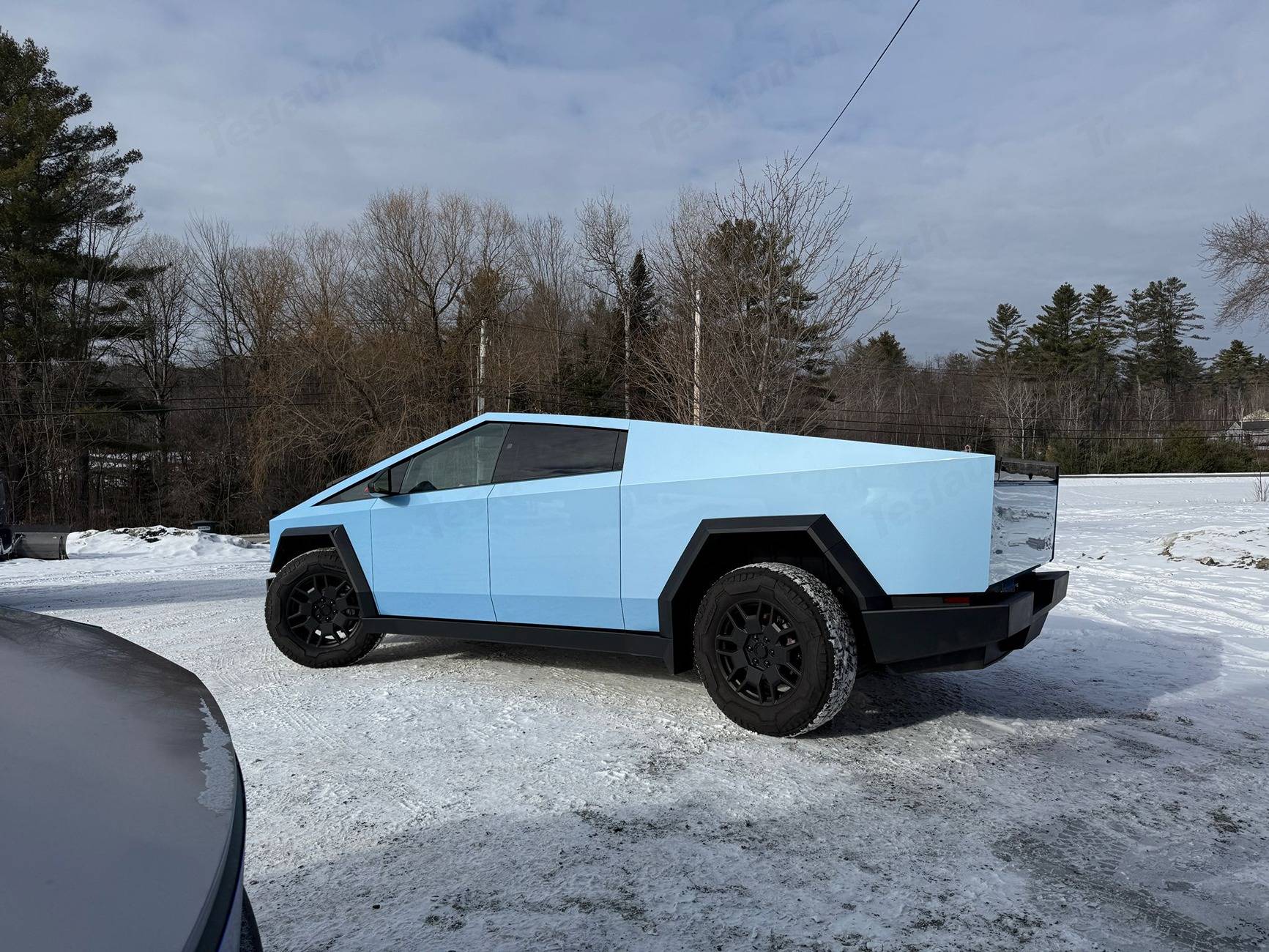 Tesla Cybertruck Show Off Your Wrapped Cybertruck!🚗✨ To Win Teslaunch DIY Color Wrap Film Giveaway 03
