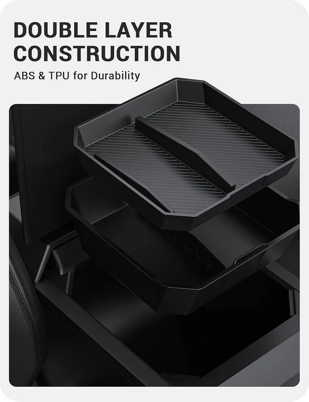 Tesla Cybertruck Limited Time Offer: 50% Off! New Product Officially Launched - BASENOR's 2024-2025 Tesla Cybertruck Armrest Storage Box Organizer! 1739434203792-fs