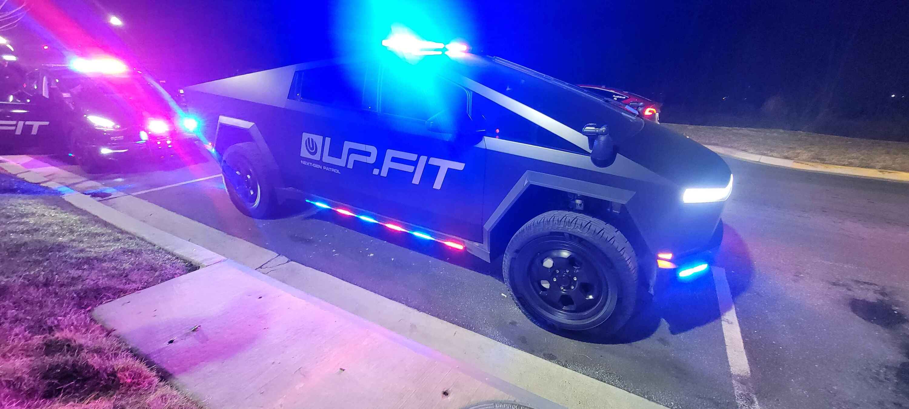 Tesla Cybertruck Stopped by the Airport Police for half hour 20250210_183734