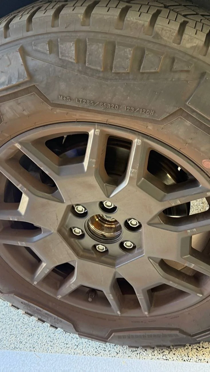 Tesla Cybertruck Free Cyber Wheel Caps from Tesla IMG_0829
