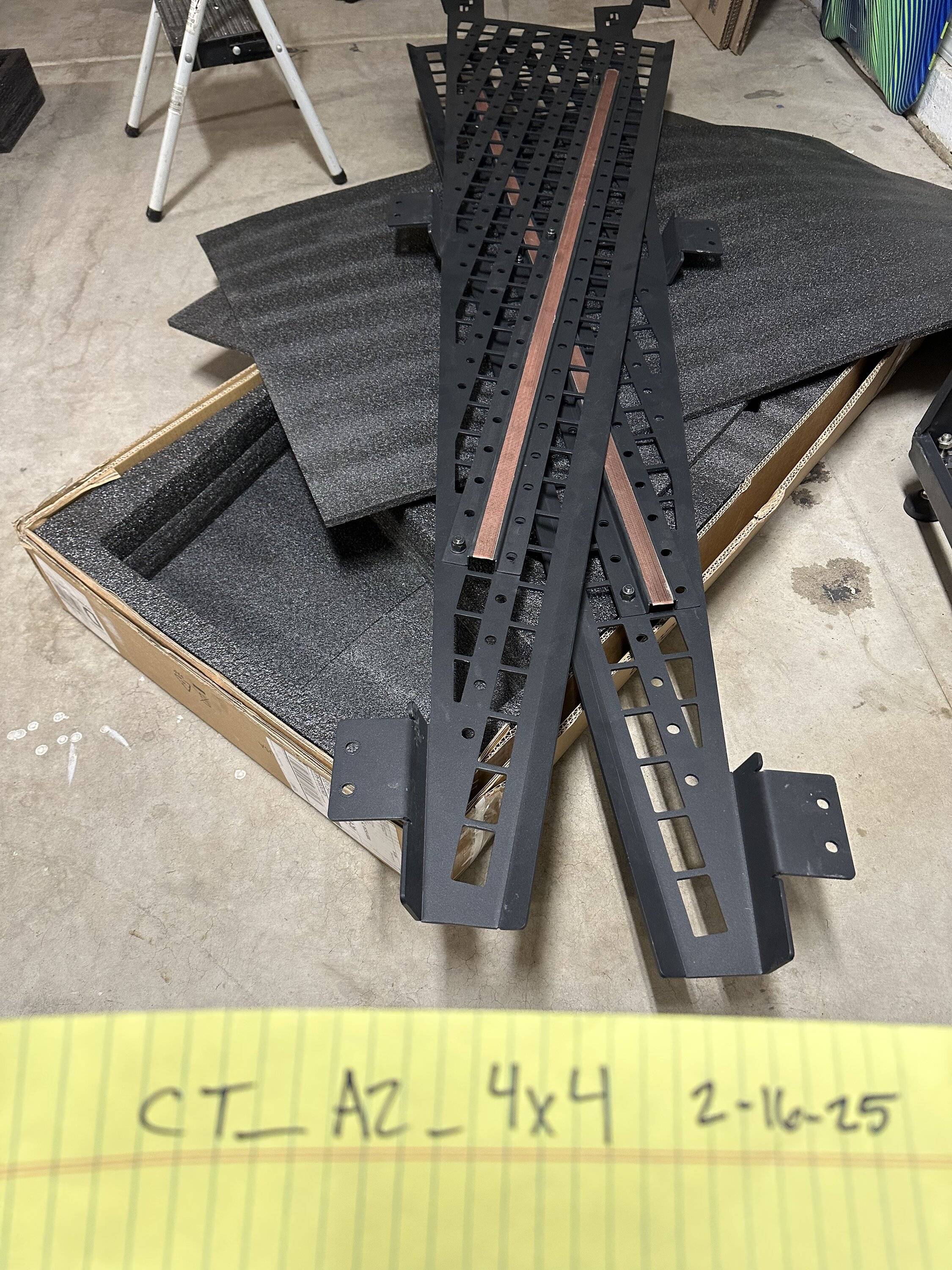 Tesla Cybertruck Unplugged Performance Roof Rails and Side Sail MOLLE Panels REDUCED! $1,500 ($3,690 Retail!) I need these things gone! Cybertruck UP Side Sail MOLLE Panels