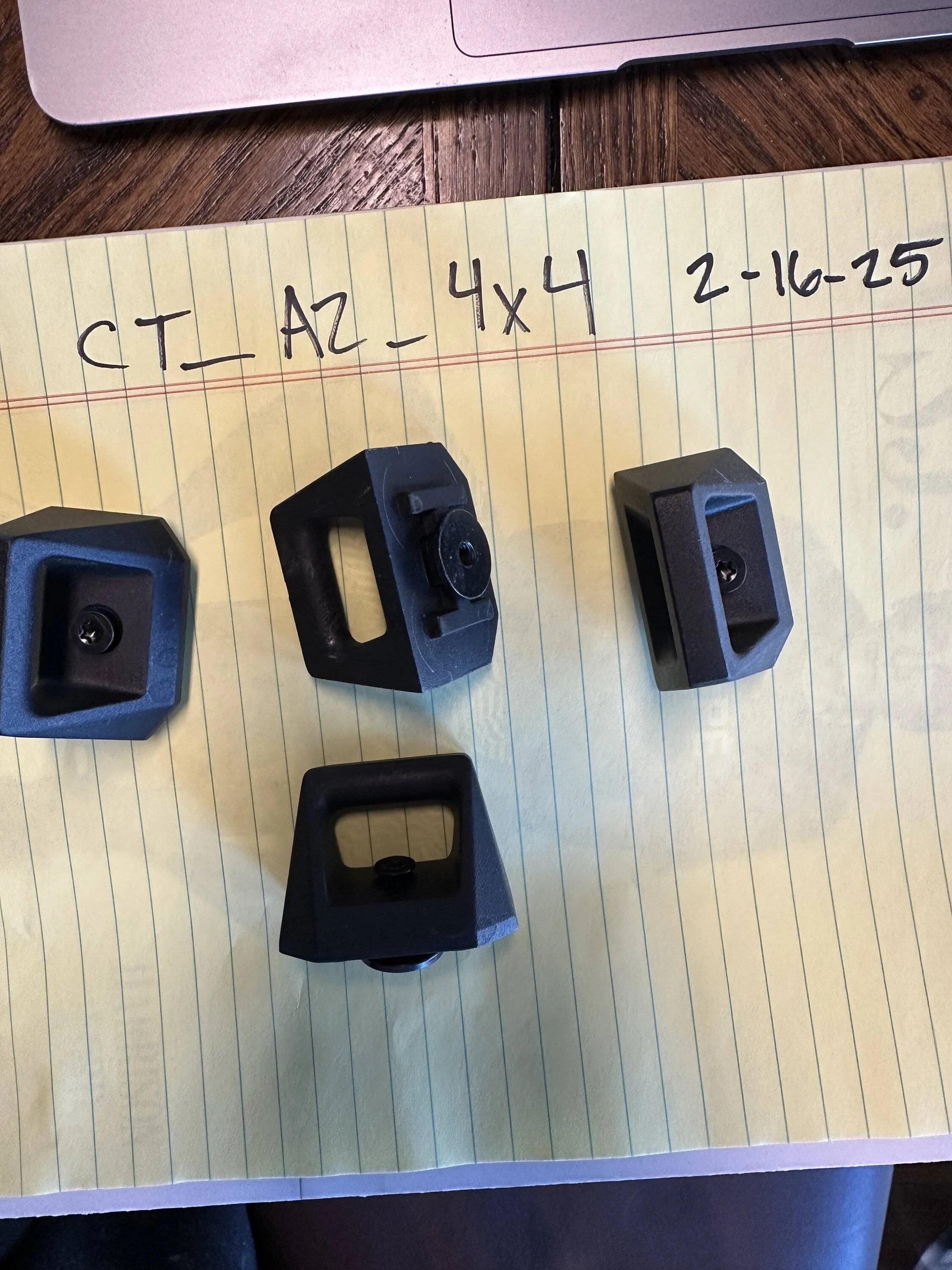 Tesla Cybertruck 4 Tesla OEM L-Track Hooks $50 OBO Cybertruck L-Track Hooks