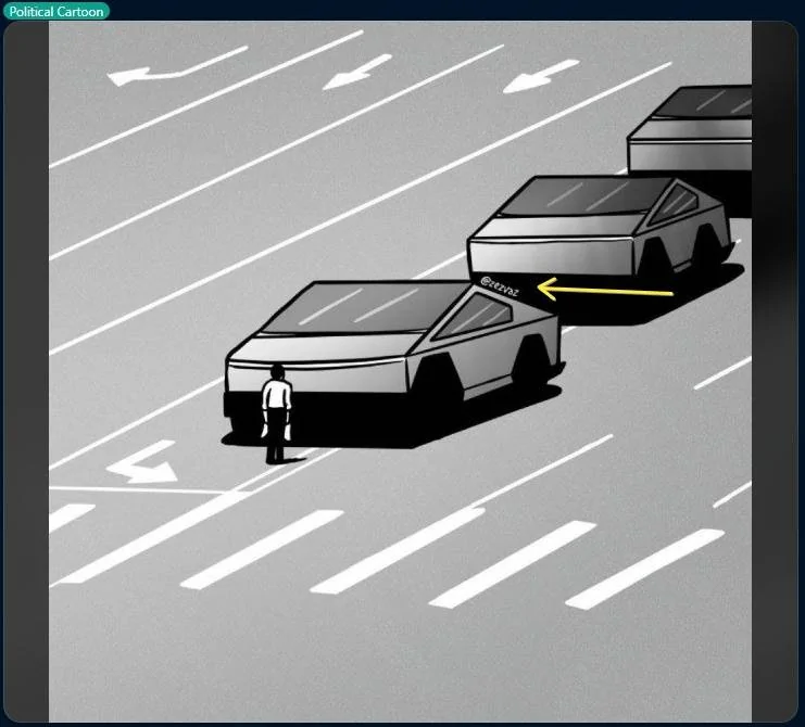 Tesla Cybertruck Neighbors Called Police on Cybertruck 4INqmWY