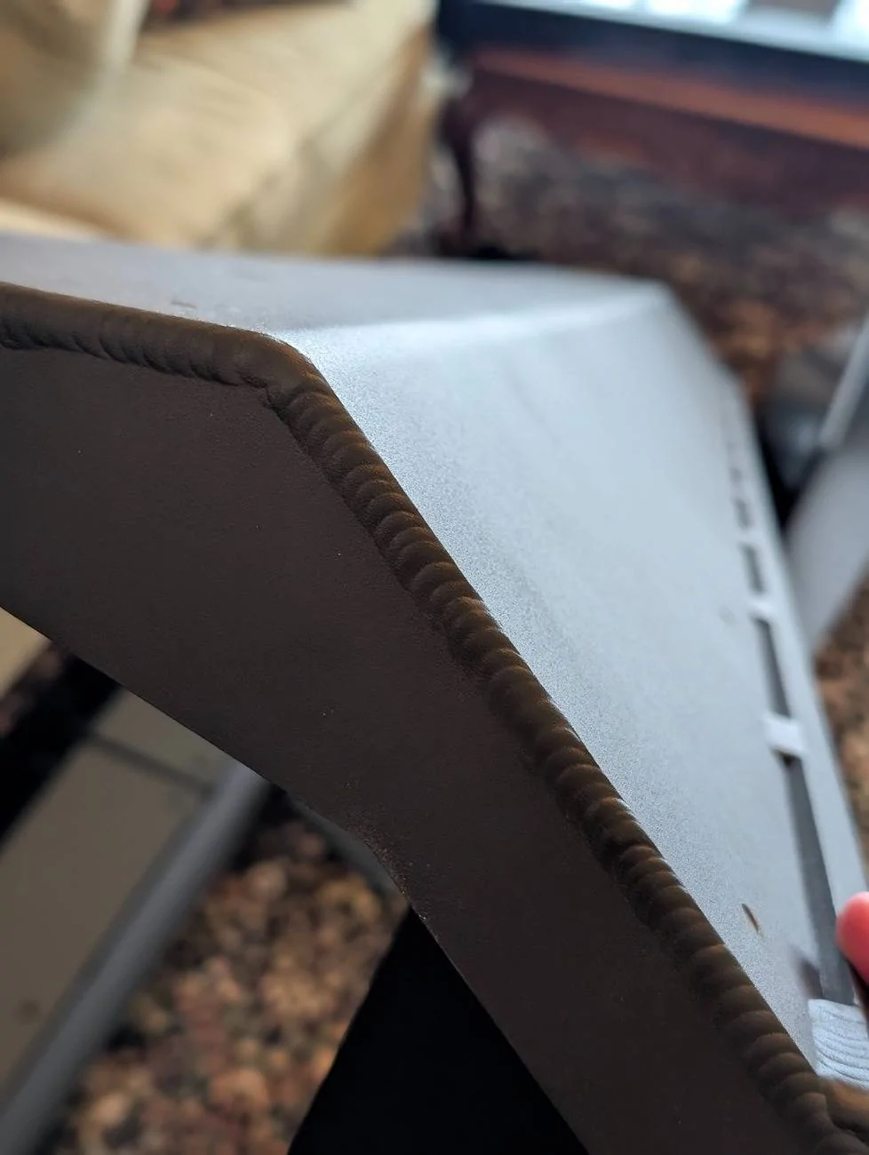Tesla Cybertruck Rocker damage replacement process PXL_20250216_190723391.PORTRAIT