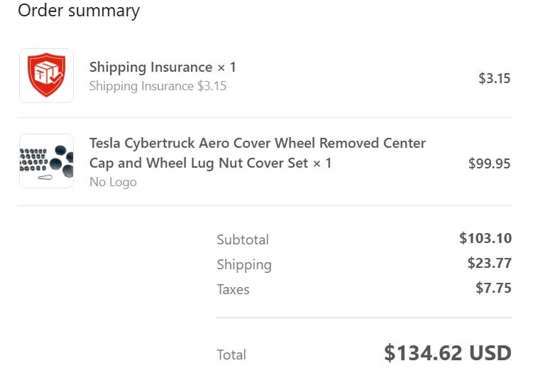 Tesla Cybertruck Sportline Wheel caps. One has some light scuffs, otherwise they look new-ish. 1739837447844-m