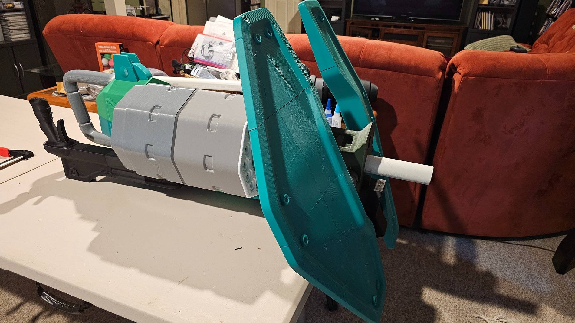 Tesla Cybertruck Cybertruck Defense System (Halo Motif) - Build Progress 20250217_133726