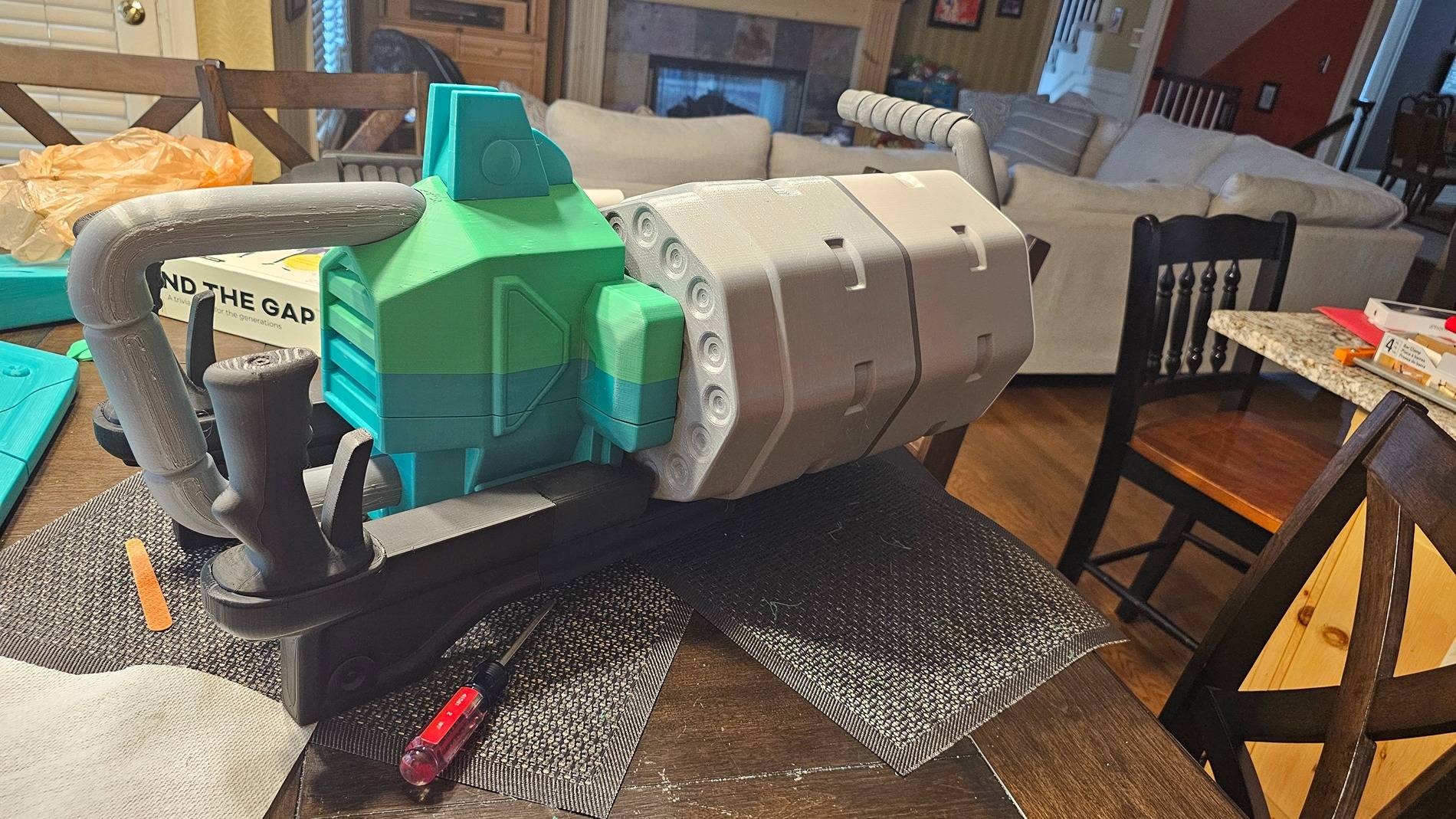 Tesla Cybertruck Cybertruck Defense System (Halo Motif) - Build Progress 20250215_104127