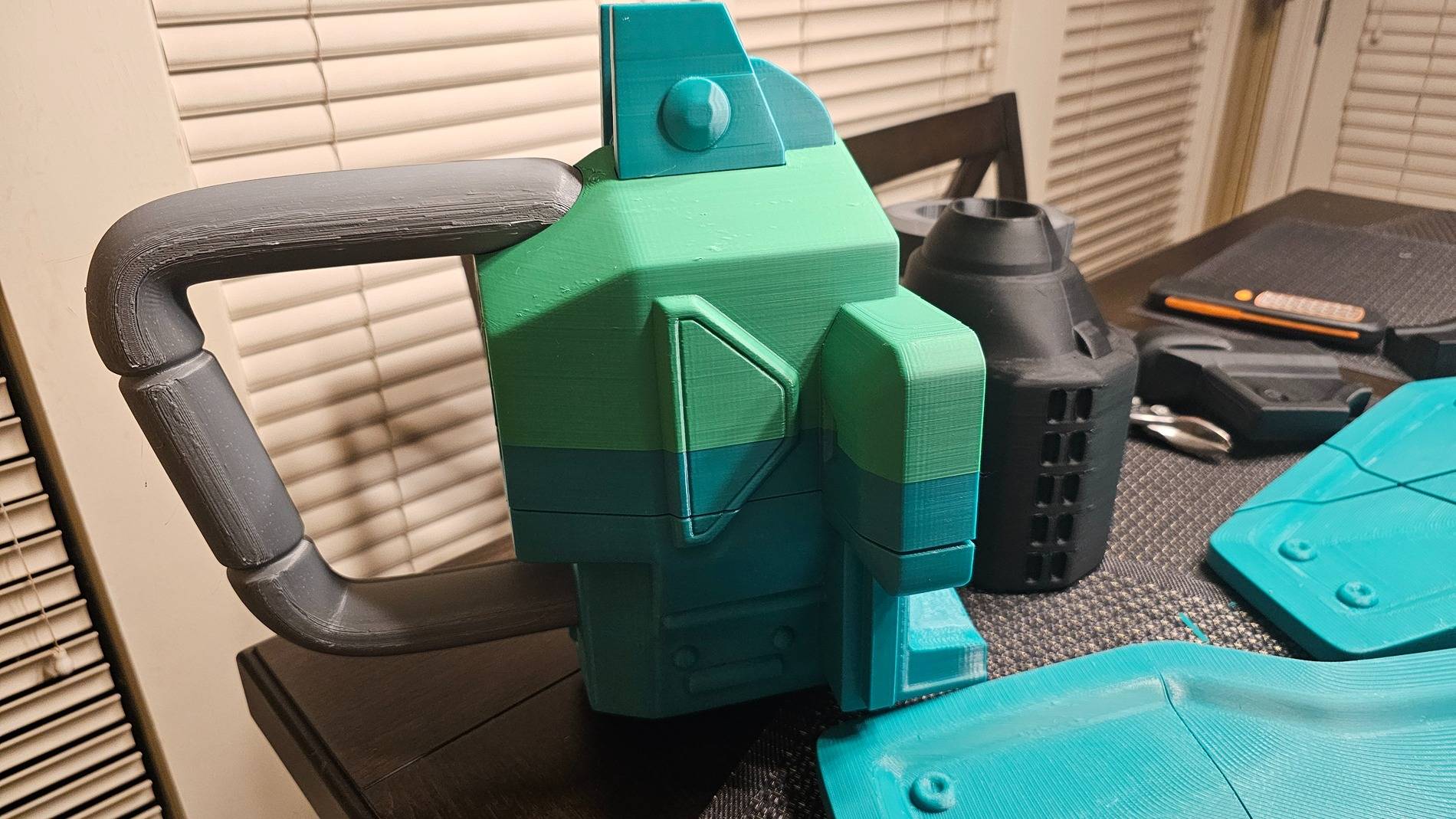 Tesla Cybertruck Cybertruck Defense System (Halo Motif) - Build Progress 20250210_000535
