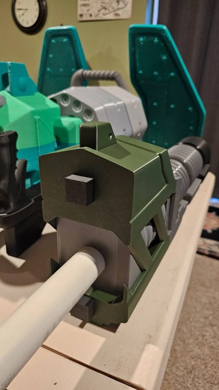 Tesla Cybertruck Cybertruck Defense System (Halo Motif) - Build Progress 20250219_074138