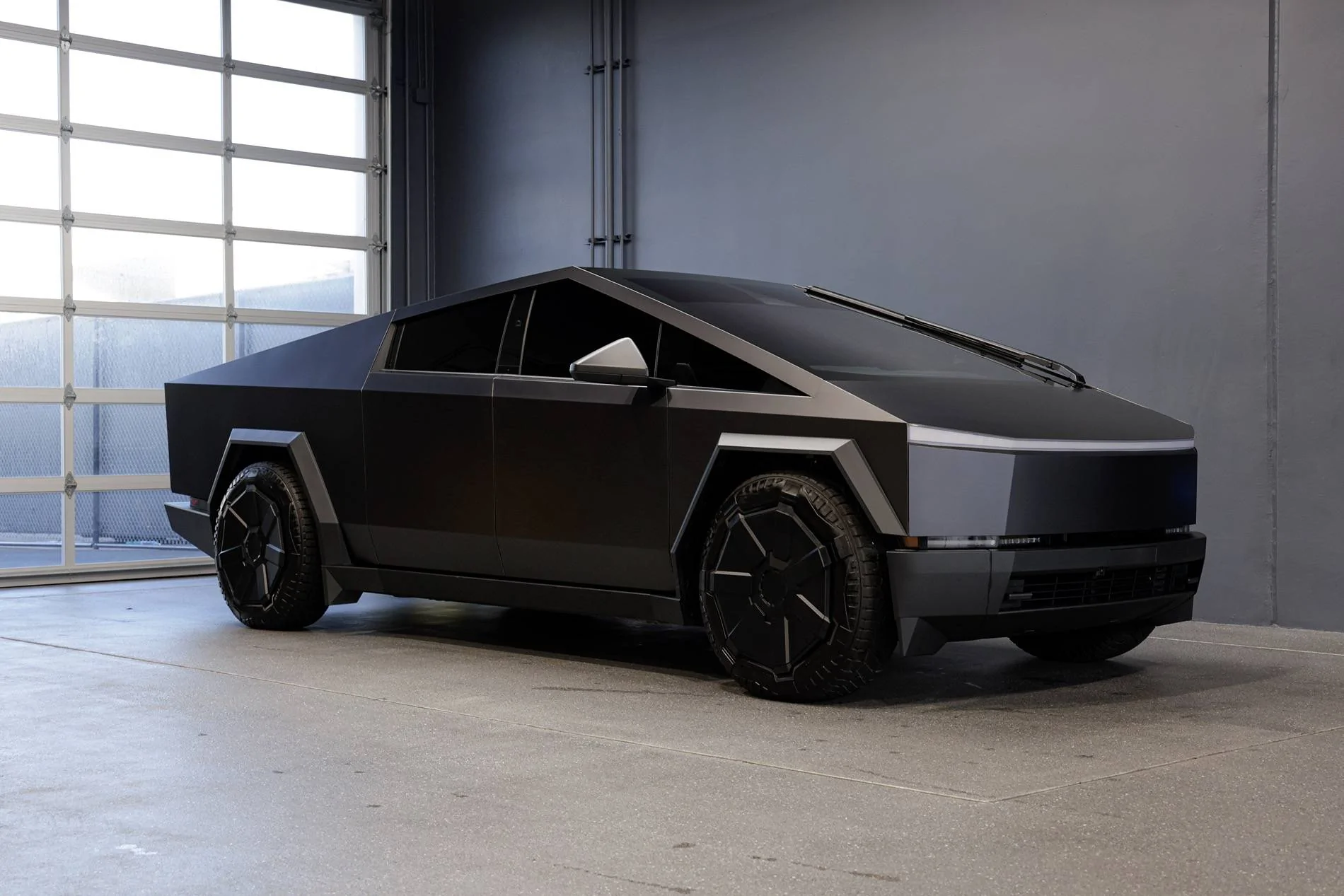 Tesla Cybertruck Legend HTM 40 w/ Xpel Clear Satin Overlay Bulletproof Auto Spa Mike CT-7
