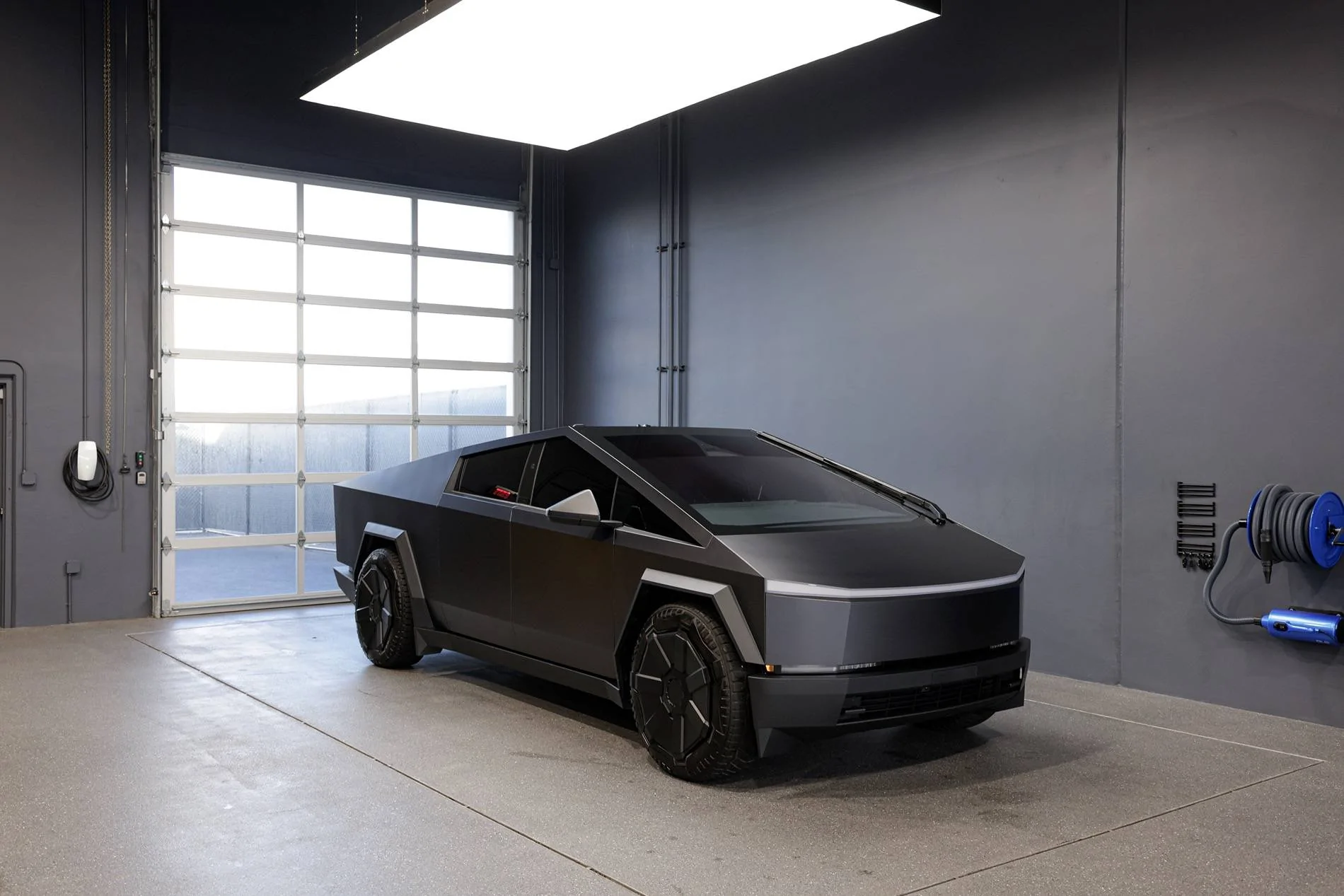 Tesla Cybertruck Legend HTM 40 w/ Xpel Clear Satin Overlay Bulletproof Auto Spa Mike CT-1